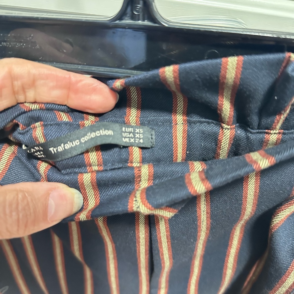 Zara pants navy blue